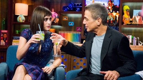 Lizzy Caplan & Tony Danza still