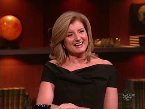 Arianna Huffington still