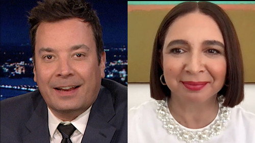 Maya Rudolph, Nicholas Braun, Rita Moreno, Dusty Slay still