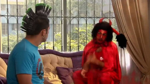 Angel and devil still