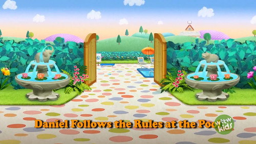 Daniel Follows the Rules at the Pool still