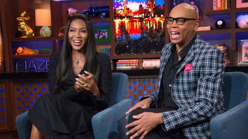 Naomi Campbell & RuPaul still