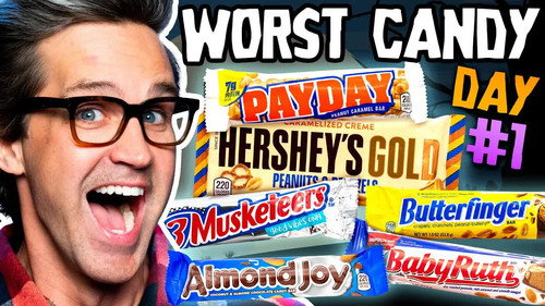 Worst Halloween Candy Bar Taste Test (Day 1) still