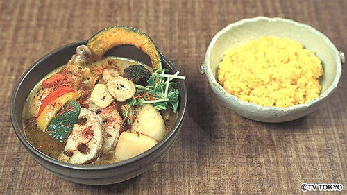 Solitary Gourmet Season 6 Episode 3 - Chicken and Vegetable with Herbs Soup Curry of Mita, Meguro Ward, Tokyo