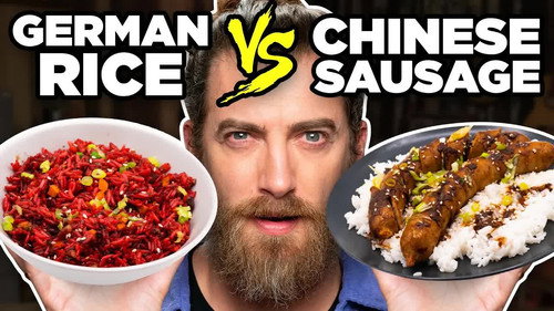 Can We Combine German And Chinese Food? (Taste Test) still