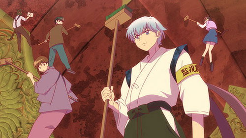 Rin-ne Season 3 Episode 3 - Wheel of Reincarnation Cleanup Day / Infinite Malice / A Puppy in the Rain