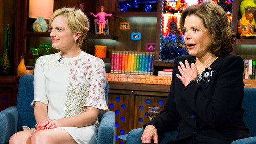 Elisabeth Moss & Jessica Walter still