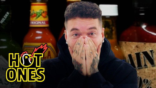 Hot Ones Season 14 Episode 9 - J Balvin Meets the Devil While Eating Spicy Wings