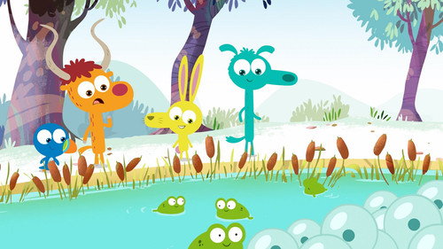 Funny Frogs still