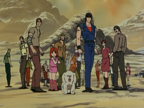 Fist of the North Star Season 1 Episode 4 - Attack the Bloody Cross! The Secret Technique, Death by Soft Strikes.