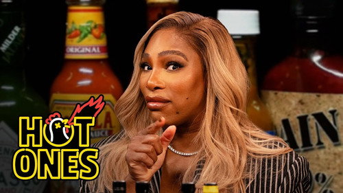 Hot Ones Season 24 Episode 7 - Serena Williams Returns Hot Sauce Serve After Hot Sauce Serve While Eating Spicy Wings