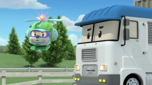 Robocar Poli Season 2 Episode 9 - Spooky and a Swarm of Bees