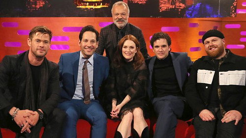 The Graham Norton Show Season 25 Episode 2 - Chris Hemsworth, Paul Rudd, Julianne Moore, Emilia Clarke, Kit Harington, Tom Walker
