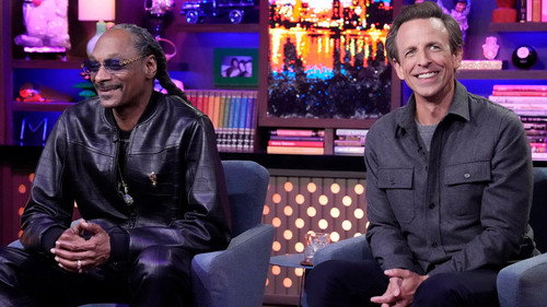 Snoop Dogg and Seth Meyers still