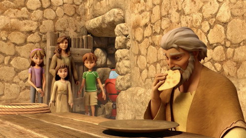 Superbook Season 4 Episode 8 - Elijah and the Widow