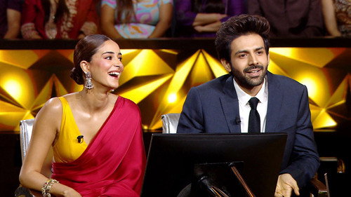 Kartik And Ananya On The Hot Seat still