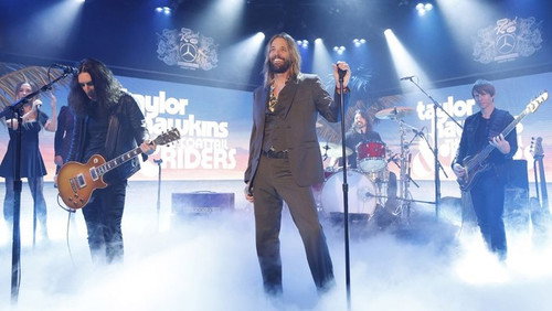 Jimmy Kimmel Live! Season 18 Episode 2 - Rachel Brosnahan, Greta Gerwig, Taylor Hawkins & The Coattail Riders