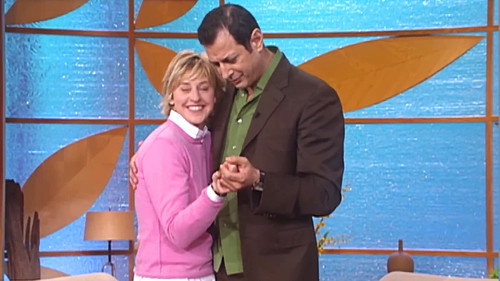 Jeff Goldblum, Emma Roberts still
