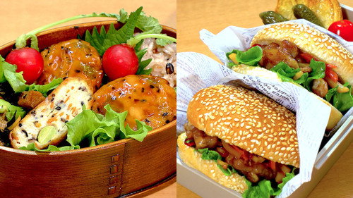 BENTO EXPO Season 6 Episode 11 - Ganmodoki Bento & Pork Kinpira Burger Bento