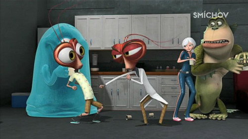 Monsters vs. Aliens Season 1 Episode 12 - The Two Faces of Dr. Cockroach