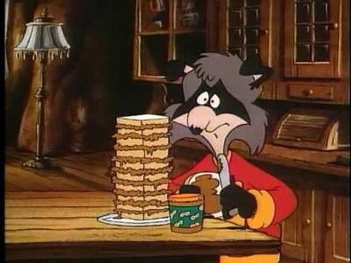 The Raccoons Season 3 Episode 2 - Paperback Hero!