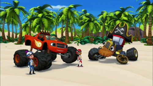 Blaze and the Monster Machines Season 2 Episode 13 - Treasure Track