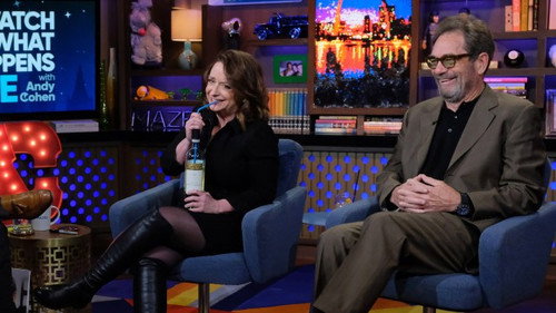 Rachel Dratch & Huey Lewis still