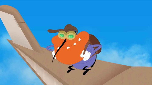 Oggy and the Cockroaches Season 6 Episode 95 - Marky Da Vinci