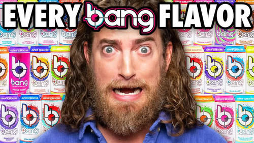 We Tried EVERY Bang Energy Drink still
