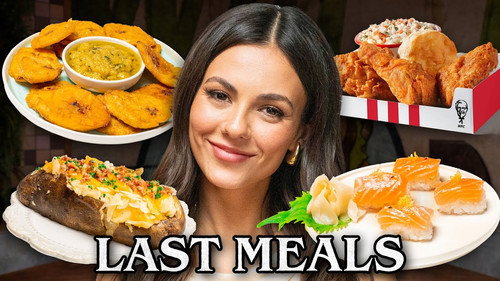 Last Meals Season 3 Episode 15 - Victoria Justice Eats Her Last Meal
