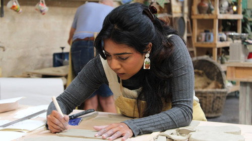 The Great Pottery Throw Down Season 8 Episode 5 - Shop Fronts and Greek Psykter Vases