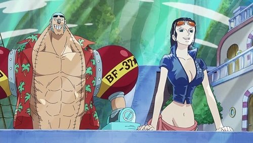 One Piece Season 14 Episode 523 - A Surprising Fact! The Man Who Guarded the Sunny!