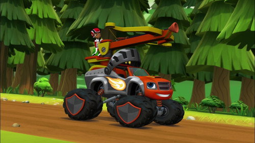 Blaze and the Monster Machines Season 3 Episode 8 - Knighty Knights