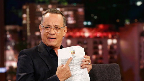 Tom Hanks, Pamela Adlon, Musical Guest Koffee still