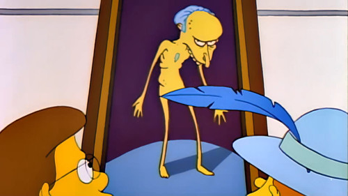 The Simpsons Season 2 Episode 18 - Brush with Greatness