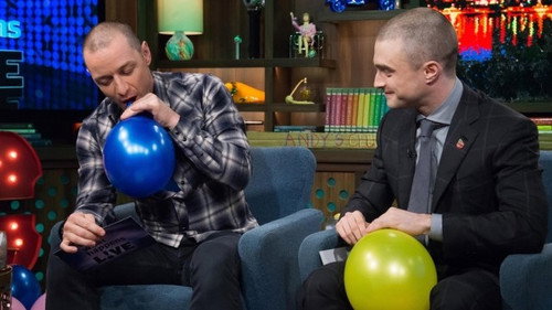 Daniel Radcliffe & James McAvoy still