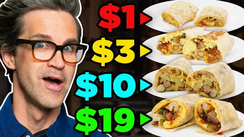 Frozen vs. Fast vs. Fancy Food Taste Test still