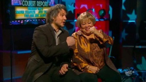 Mavis Staples and Jeff Tweedy still