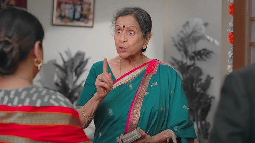 The family hides the truth from Dnyaneshwari still