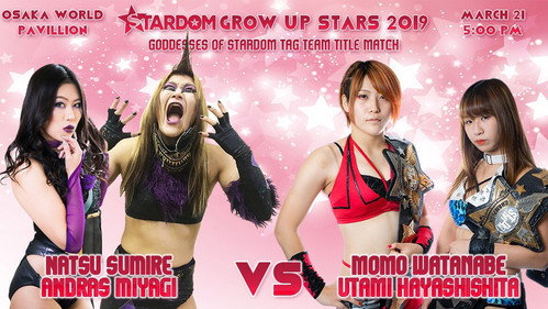 World Wonder Ring Stardom Season 9 Episode 20 - Stardom Grow Up Stars 2019 ~ Day 3 (Evening)