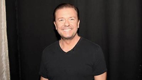 Ricky Gervais, Gillian Jacobs, Goo Goo Dolls still