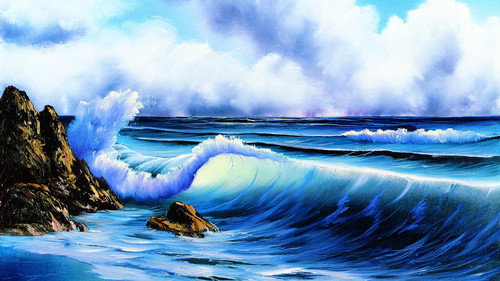 The Joy of Painting Season 9 Episode 2 - Surf's Up