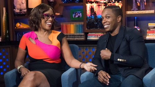Leslie Odom Jr & Gayle King still