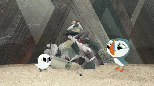 Puffin Rock Season 2 Episode 2 - The Fallen Rocks