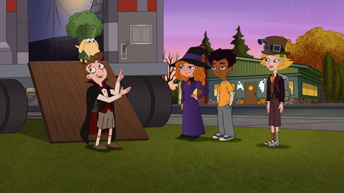 Milo Murphy's Law Season 1 Episode 35 - Milo's Halloween Scream-A-Torium!