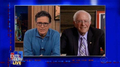 The Late Show with Stephen Colbert Season 6 Episode 121 - Sen. Bernie Sanders, Julia Michaels