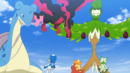 Pokémon Horizons Season 1 Episode 68 - Into a New Sky! The Brave Olivine!