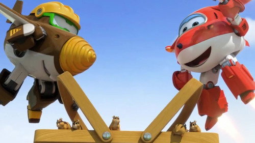 Super Wings Season 2 Episode 14 - Magno Dino
