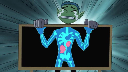 Teen Titans Season 3 Episode 9 - The Beast Within