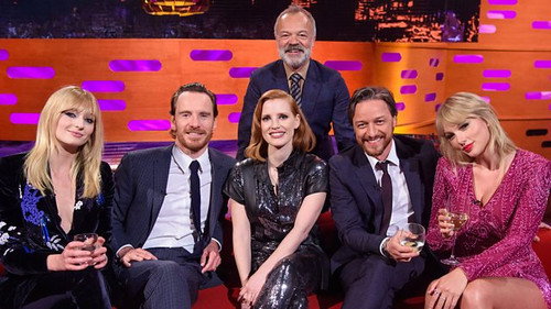 The Graham Norton Show Season 25 Episode 8 - Jessica Chastain, Michael Fassbender, Sophie Turner, James McAvoy